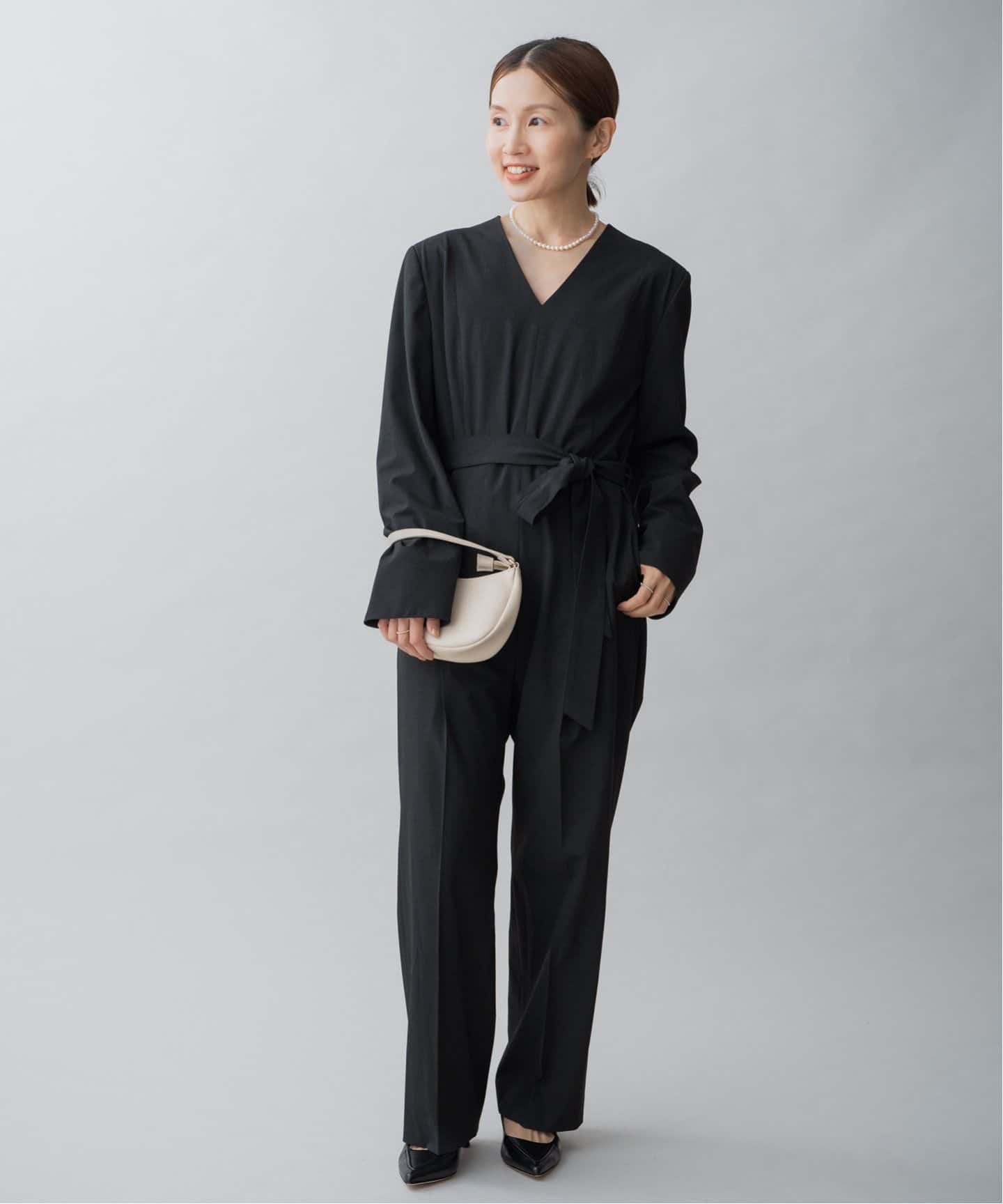 ＆NAVY Vネックオールインワン（つなぎ／オールインワン）｜IENA