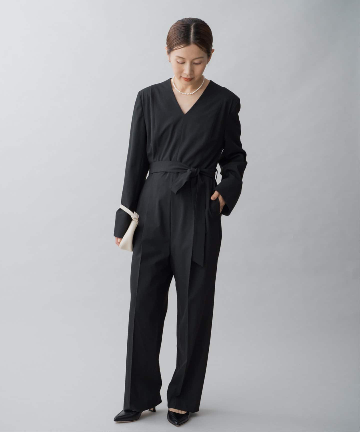 ＆NAVY Vネックオールインワン（つなぎ／オールインワン）｜IENA