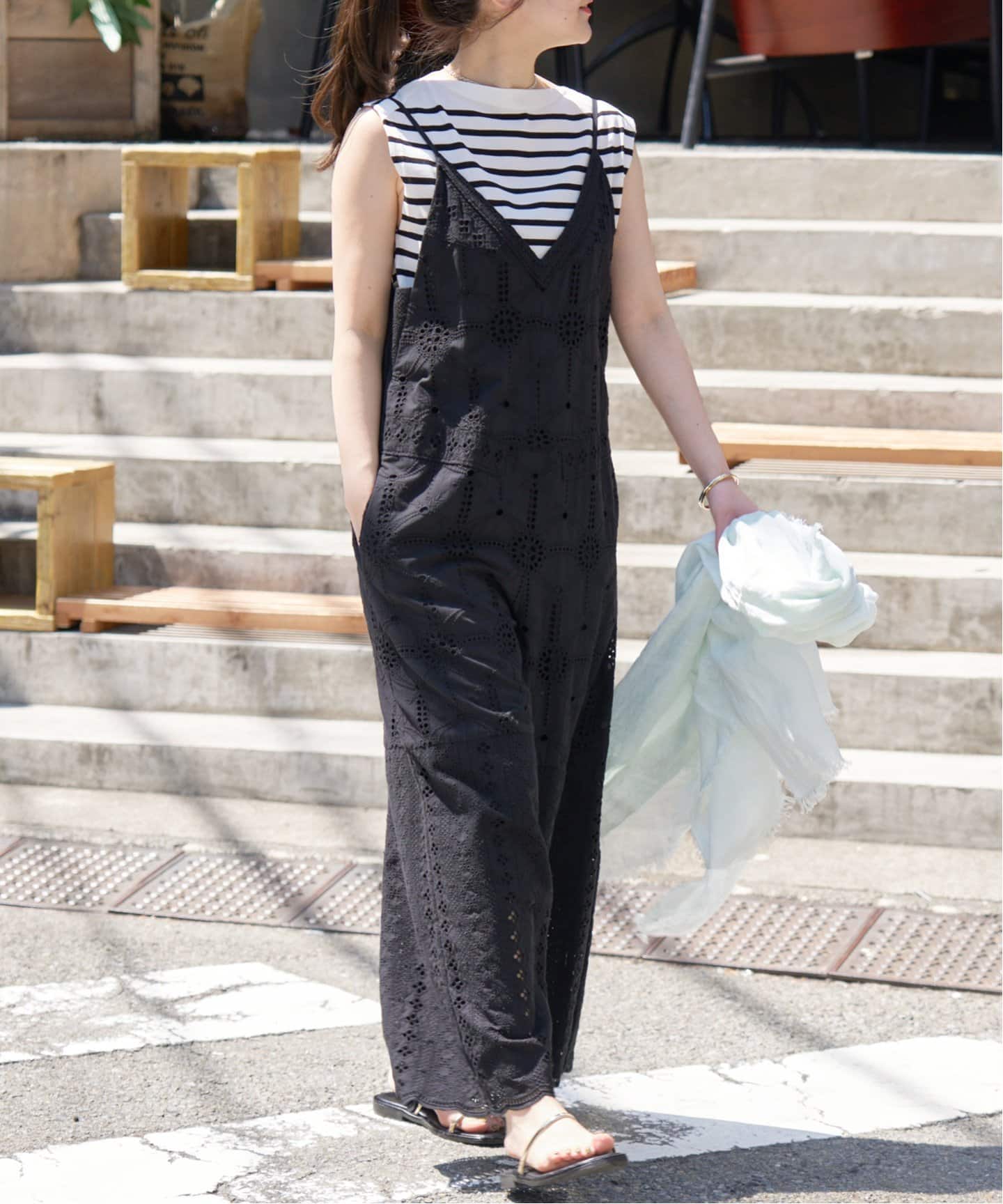 WEB限定/追加5》レースオールインワン（つなぎ／オールインワン