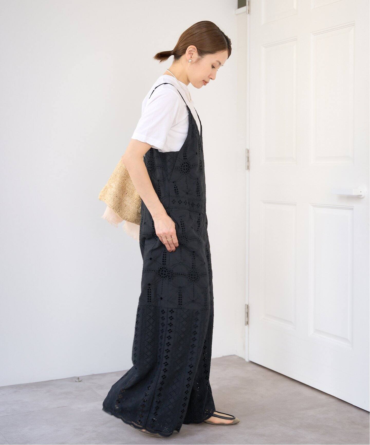 WEB限定/追加5》レースオールインワン（つなぎ／オールインワン