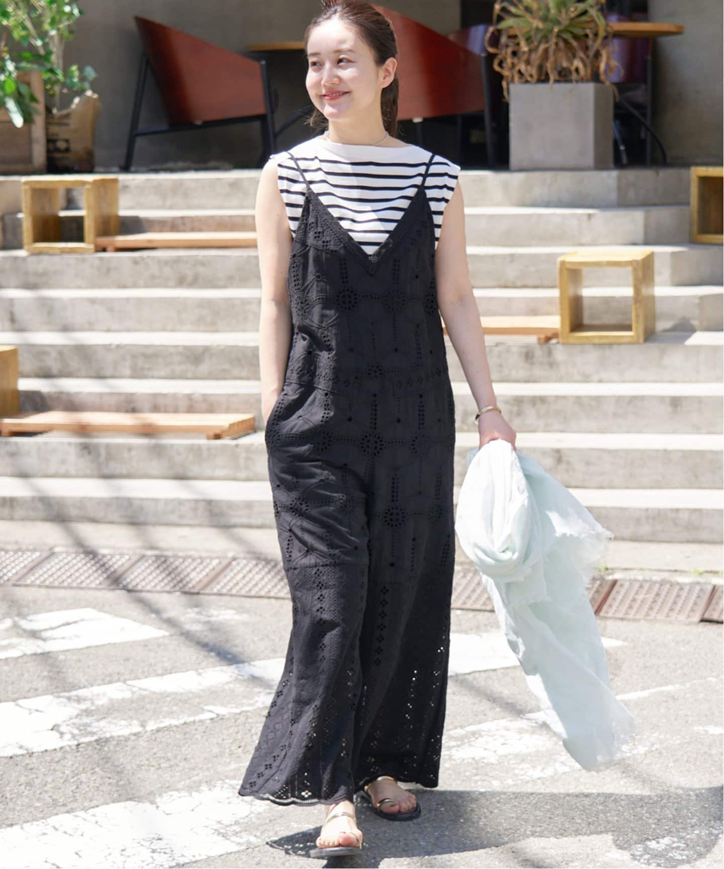 WEB限定/追加6》レースオールインワン（つなぎ／オールインワン