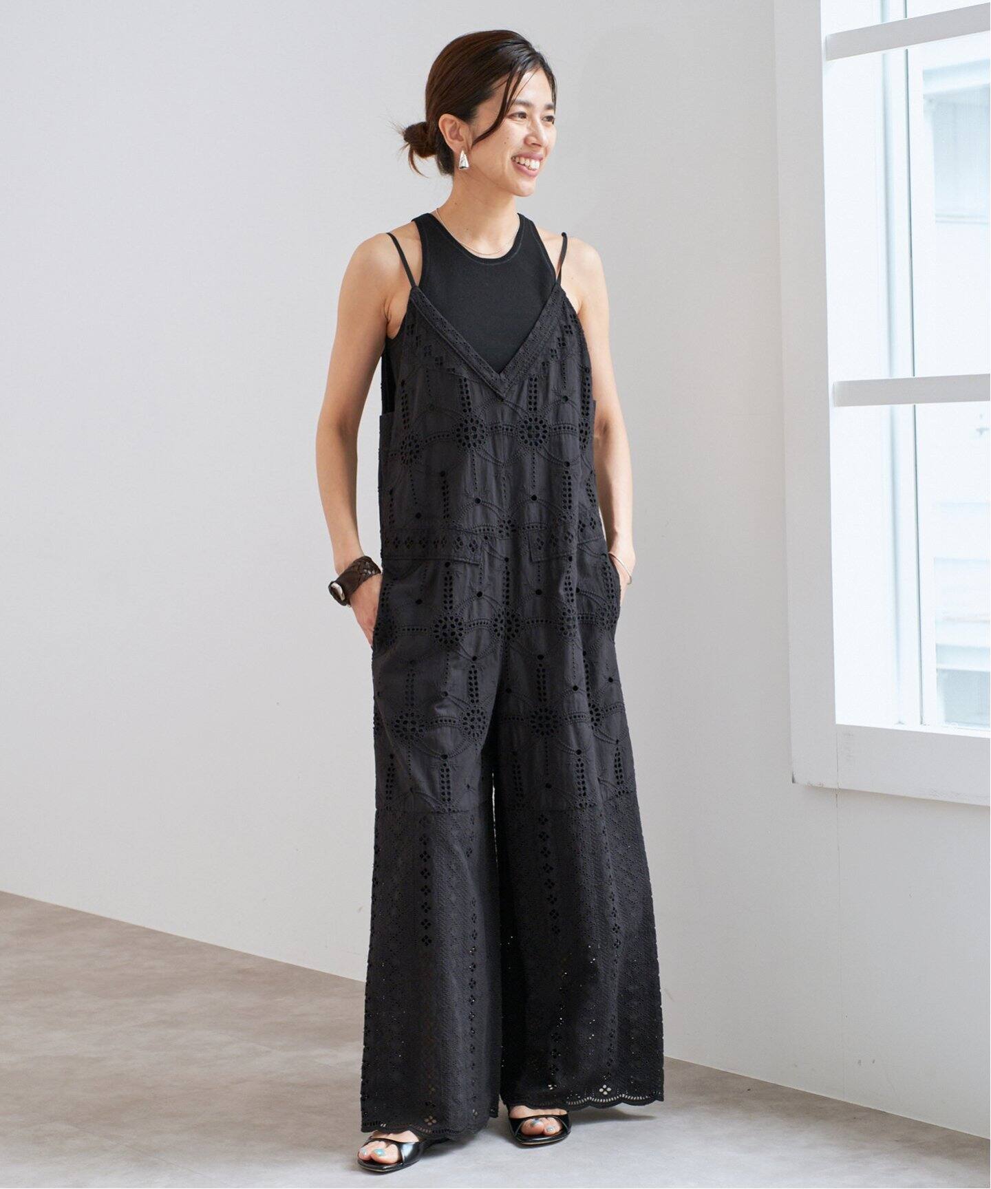 WEB限定/追加6》レースオールインワン（つなぎ／オールインワン