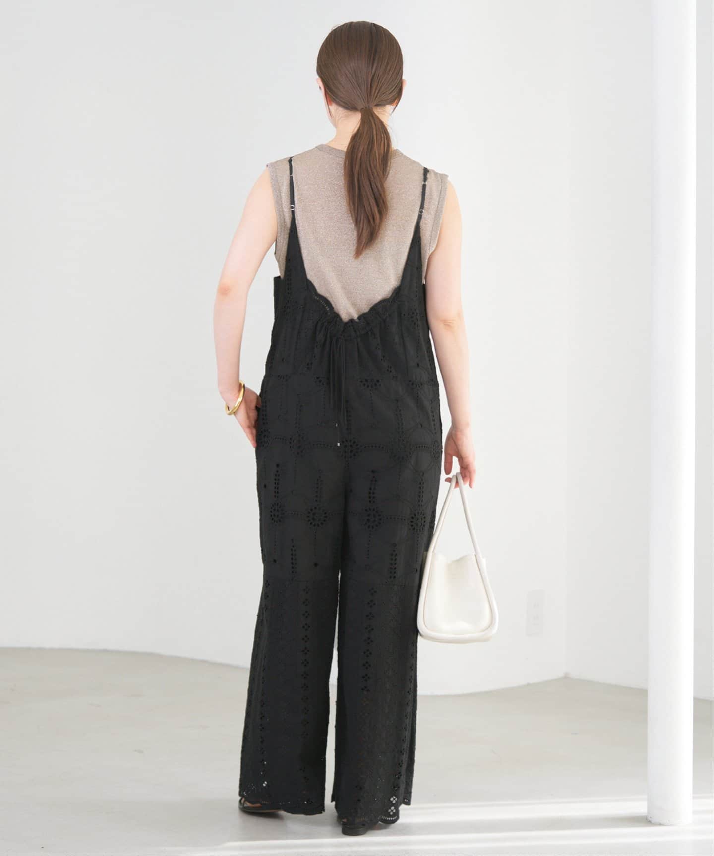 WEB限定/追加6》レースオールインワン（つなぎ／オールインワン