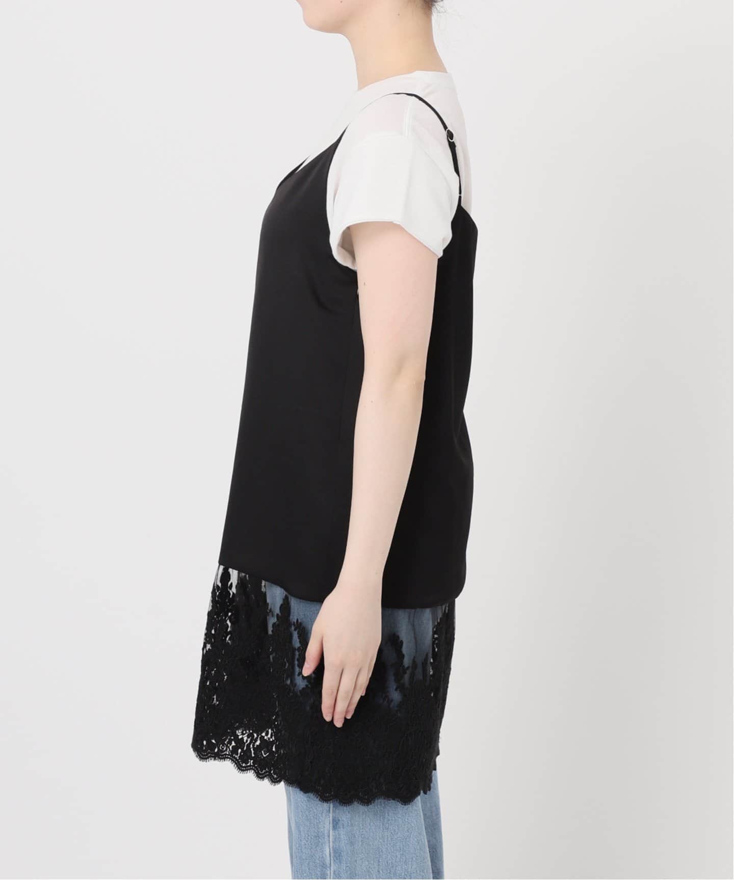 Satinレース キャミソールワンピース（ワンピース）｜IENA（イエナ）の