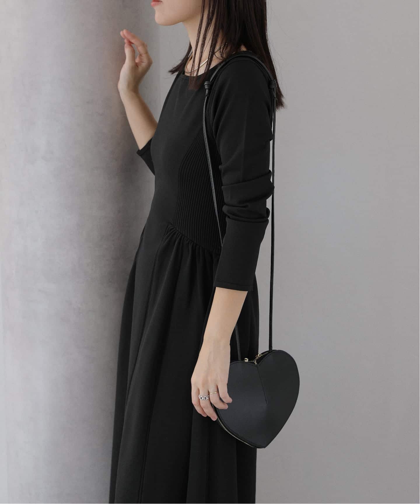 フィットフレアニットワンピース（ワンピース）｜La Totalite（ラ