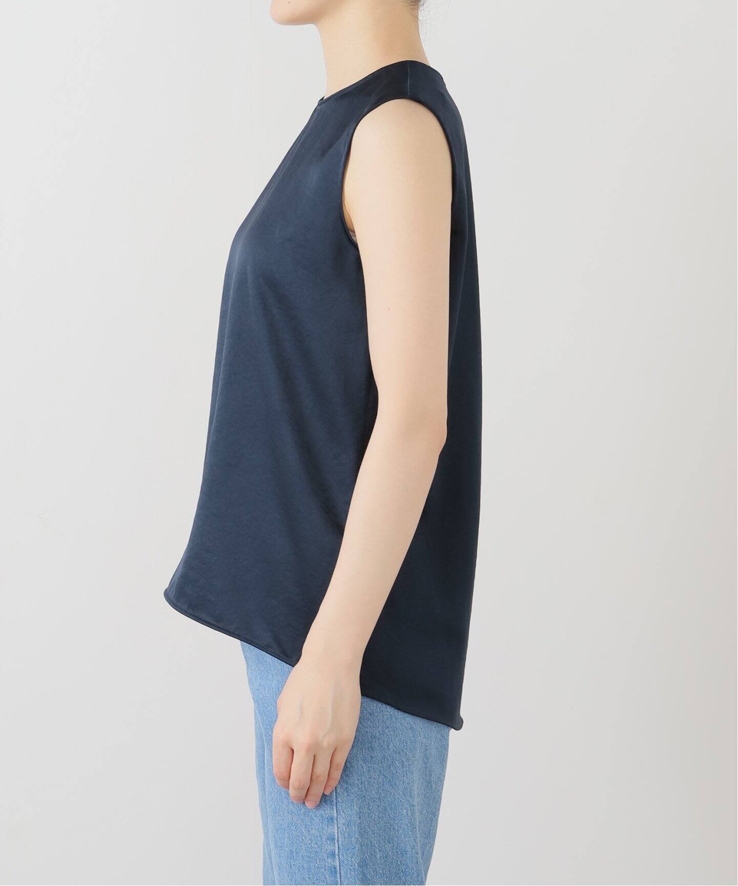 Minimal Satin ブラウス（シャツ／ブラウス）｜Deuxieme Classe