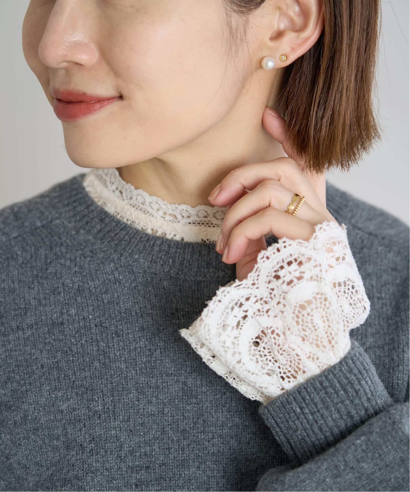 リーフレースブラウス（シャツ／ブラウス）｜IENA（イエナ）の通販