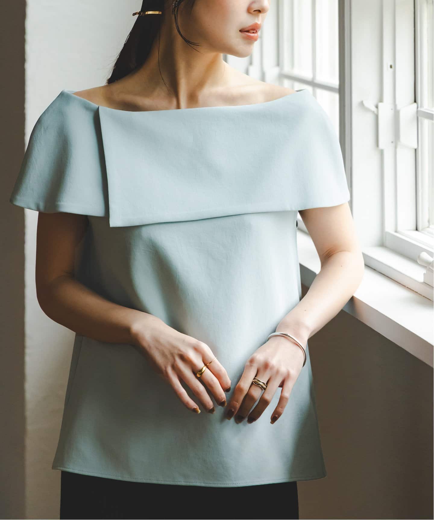 追加》【洗える】ケープブラウス 7（シャツ／ブラウス）｜NOBLE