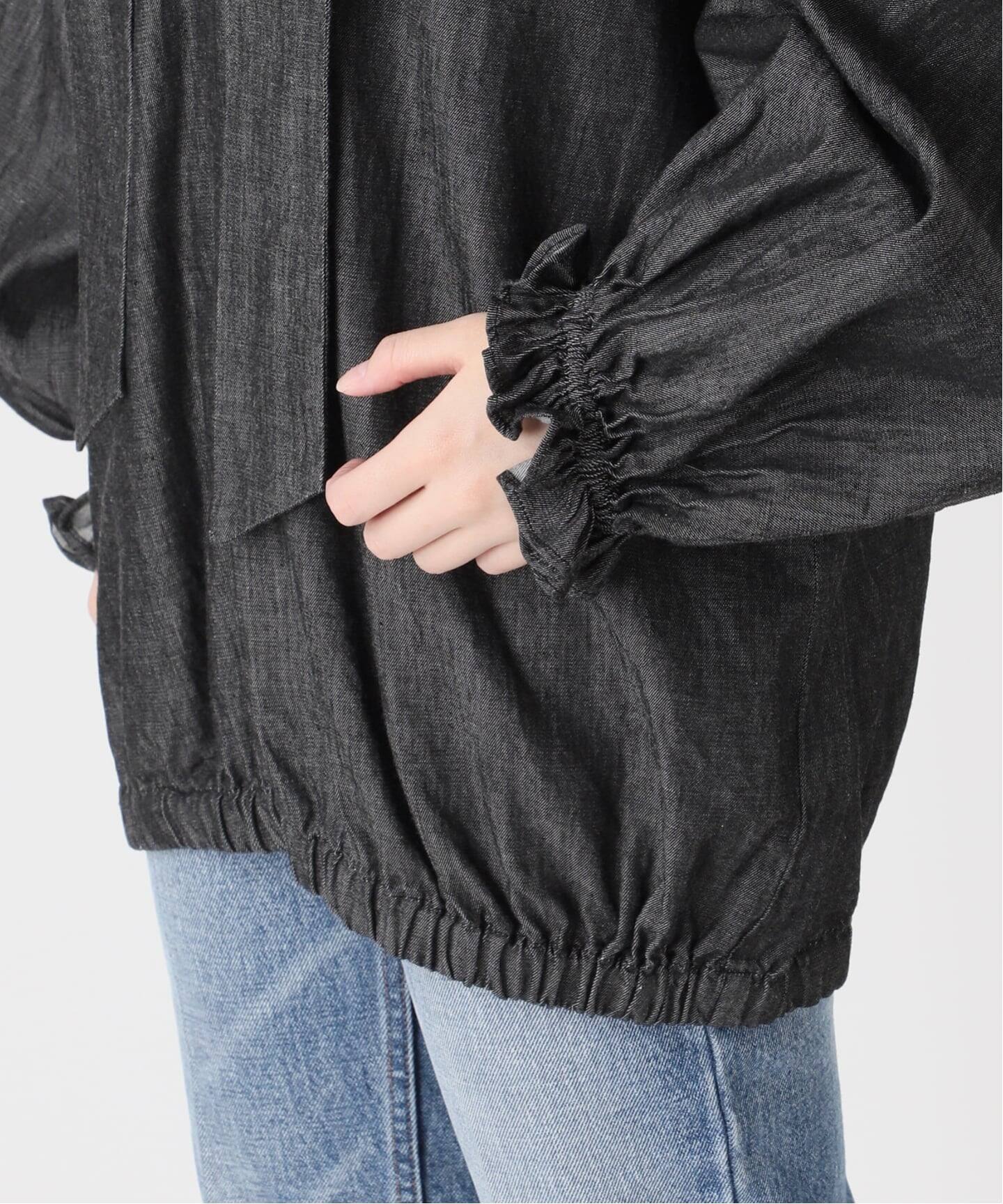 5OZ デニム リボンブラウス 2（シャツ／ブラウス）｜JOURNAL STANDARD