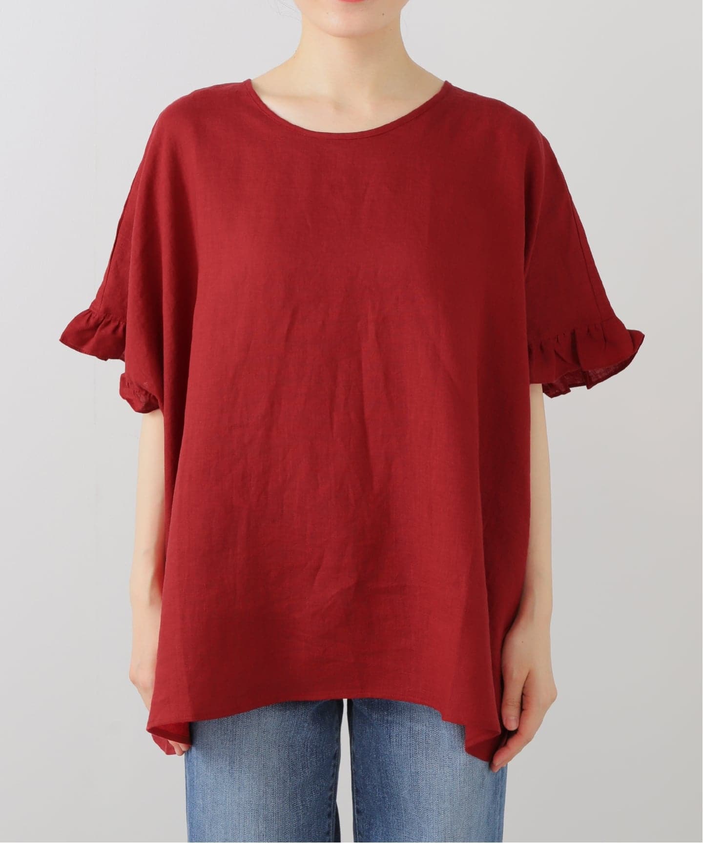 フレンチリネンフリルTOP（シャツ／ブラウス）｜journal standard luxe