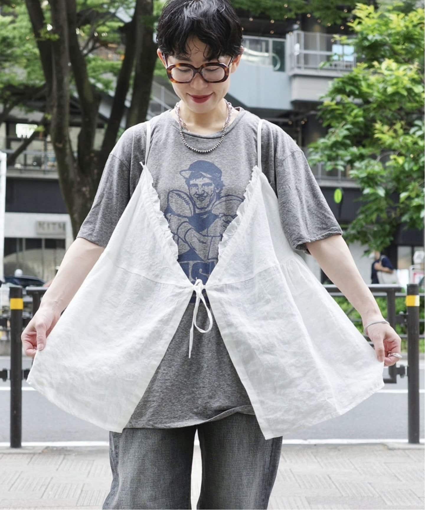 60リネン キャミブラウス（シャツ／ブラウス）｜journal standard luxe