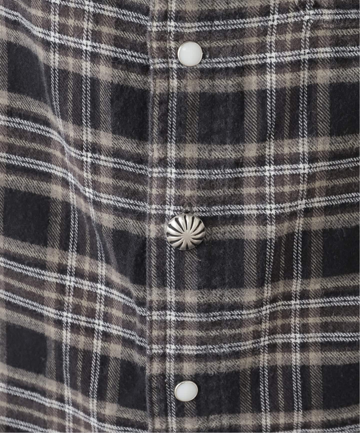 REMI RELIEF/レミ レリーフ】 CHECK SHIRT（シャツ／ブラウス）｜L