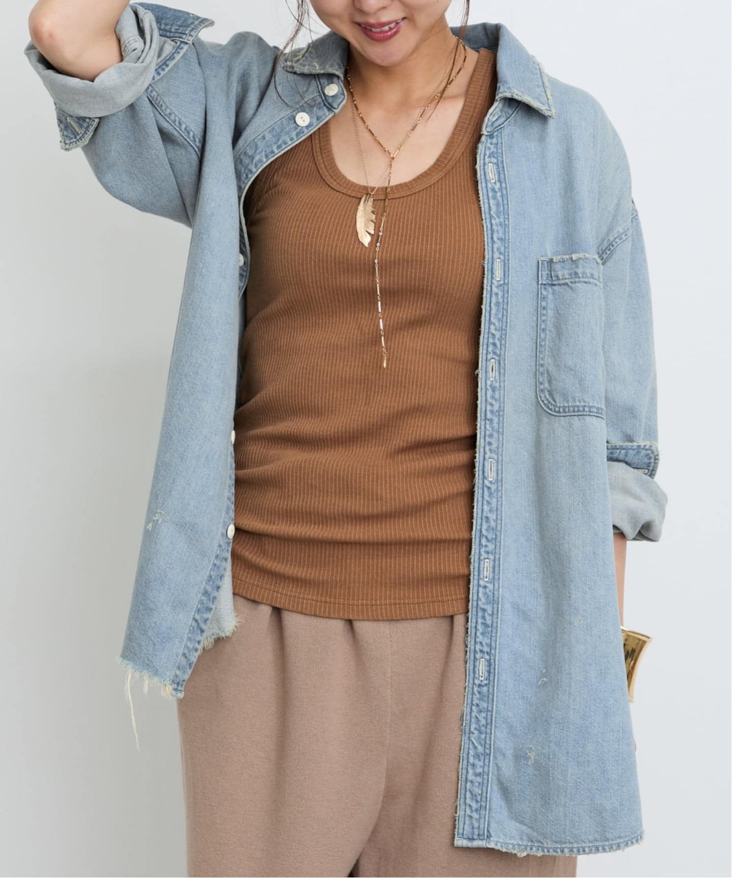 ATTICK BY JOHNBULL/アティック バイ ジョンブル】 USED DENIM SHIRTS