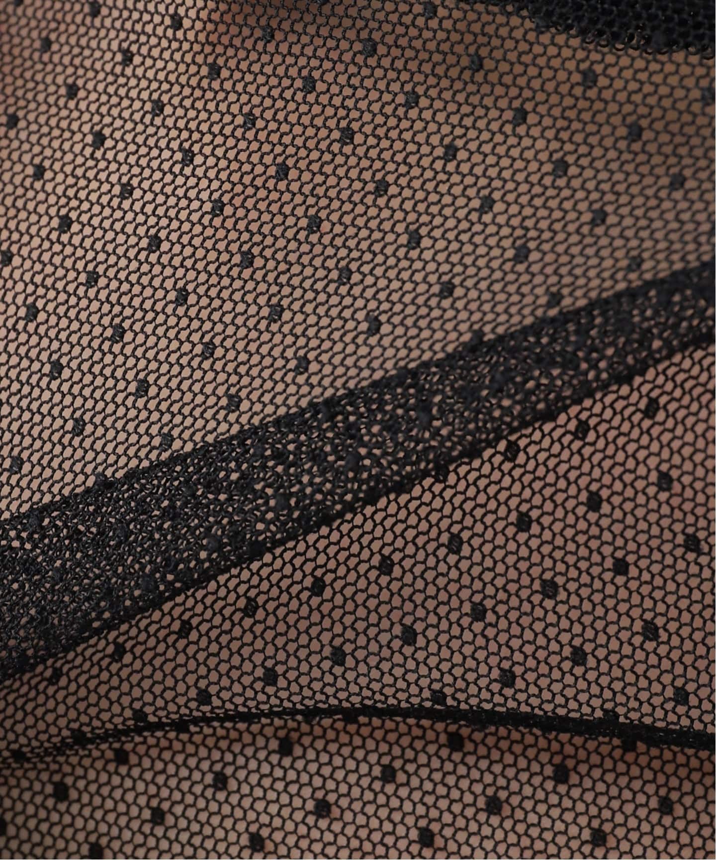 Col Pierrot/コル ピエロ】 Dot Sheer Blouse（シャツ／ブラウス）｜L