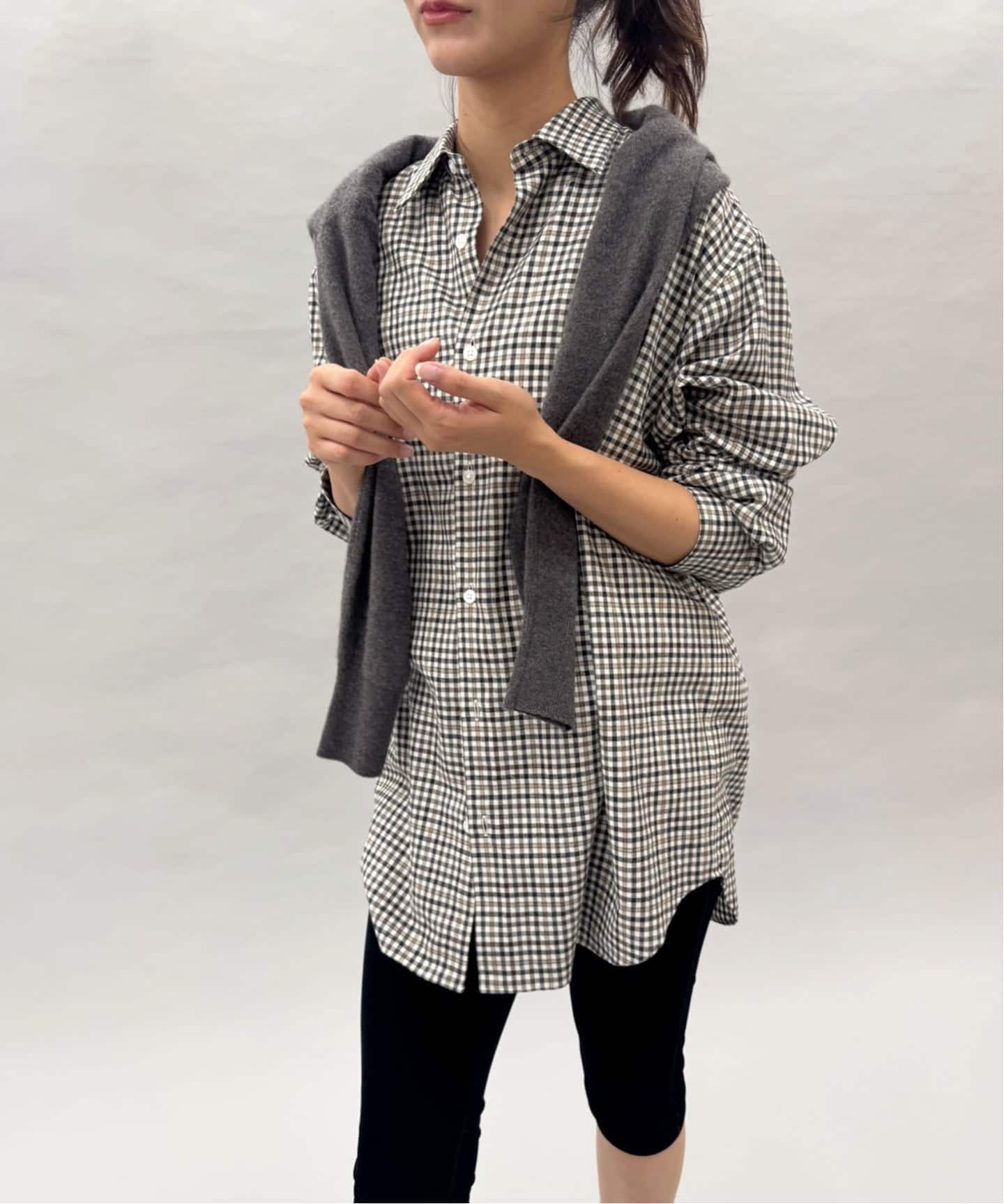 ネルチェックシャツ（シャツ／ブラウス）｜EDIT.FOR LULU（エディット