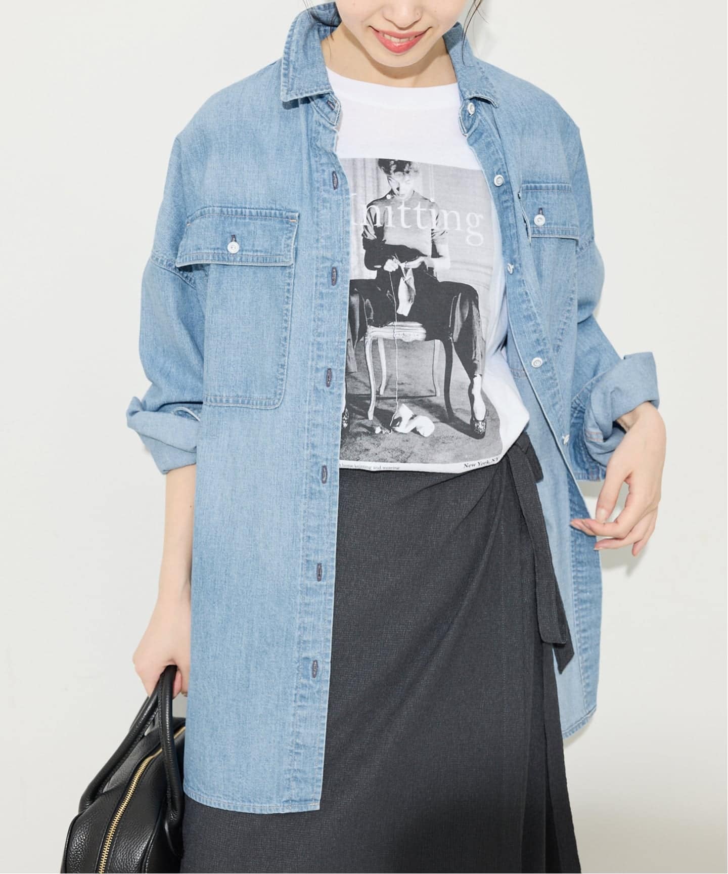 追加2》Healthy DENIM/ヘルシーデニム SLOBE別注 ビッグシャツ ALMOND