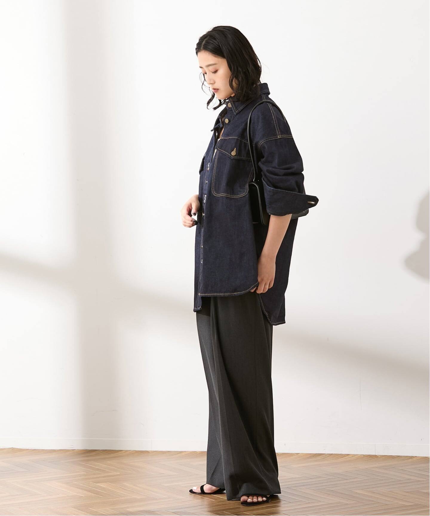 オーバーサイズデニムシャツ（シャツ／ブラウス）｜JOURNAL STANDARD L