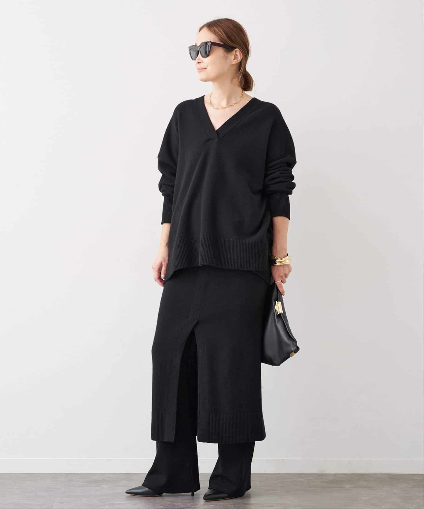 追加 OLBIA スリット スカート（ロング・マキシ丈スカート）｜Deuxieme