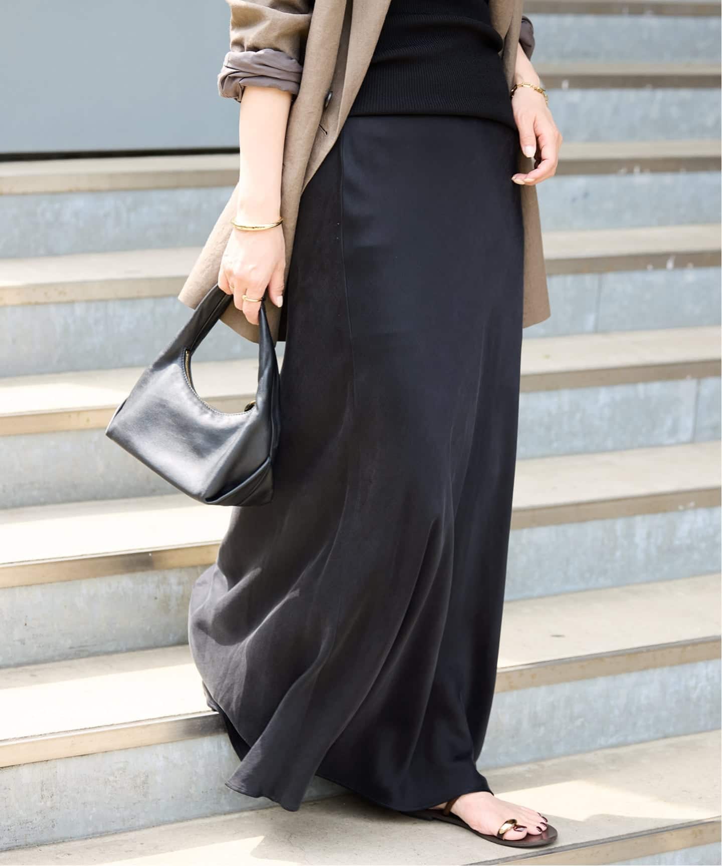 追加 Cu/R Maxi スカート（ロング・マキシ丈スカート）｜Deuxieme