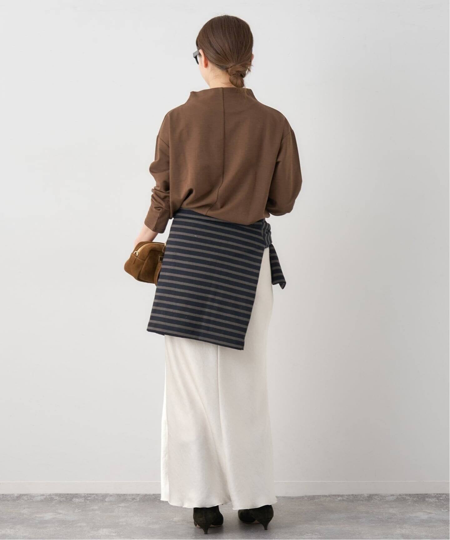 追加15》ダブルサテンスカート（ロング・マキシ丈スカート）｜IENA