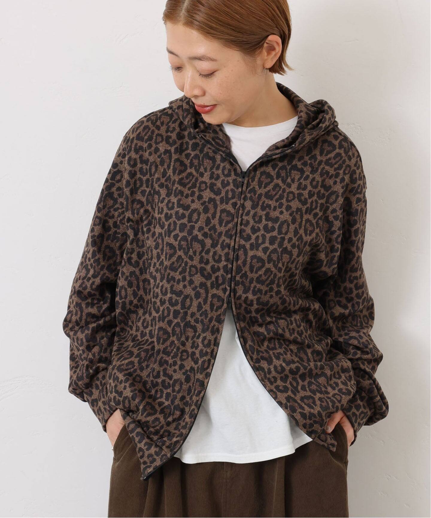 レオパード フーディ（パーカー）｜journal standard luxe（ジャーナル