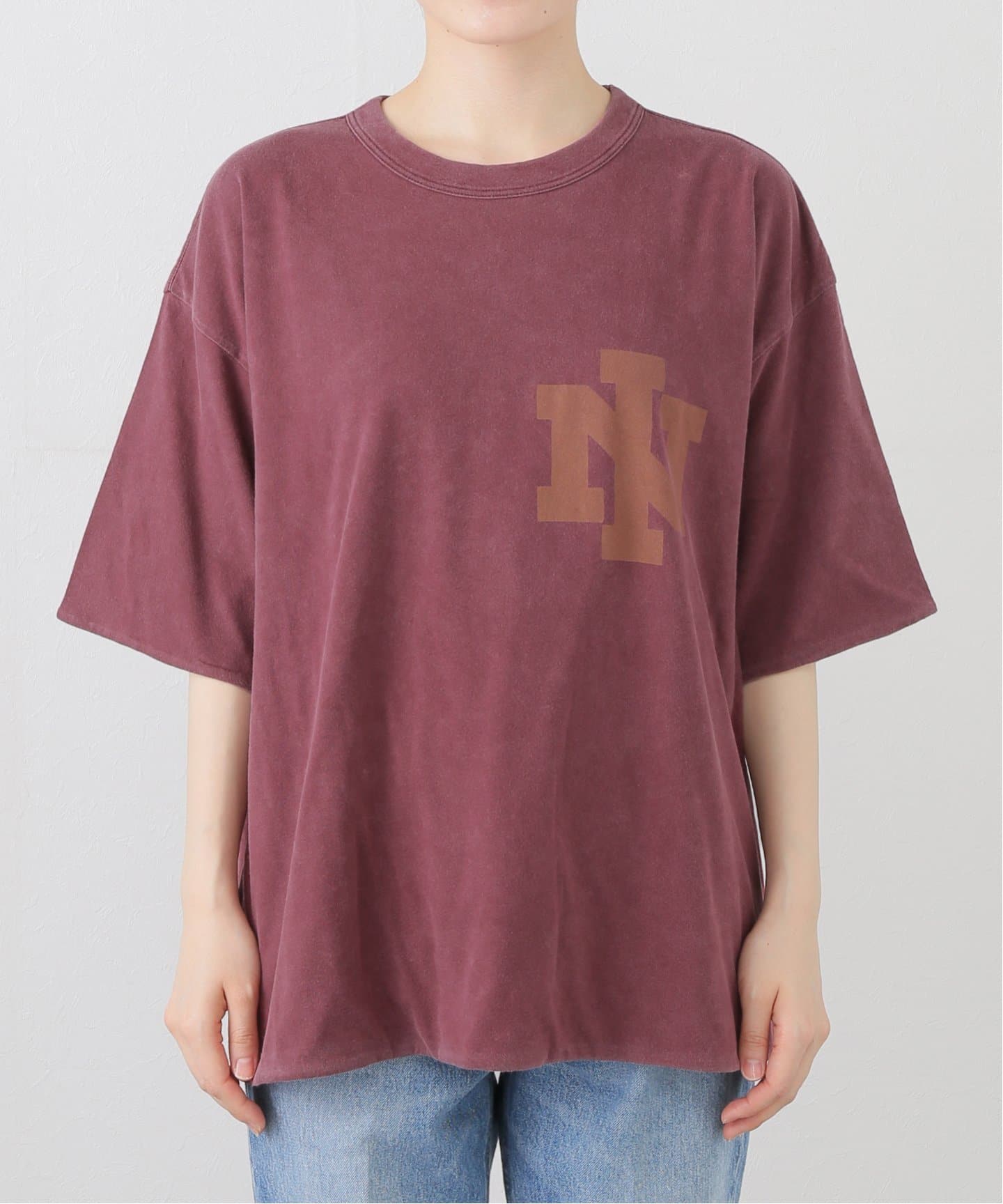 REMI RELIEF/レミ レリーフ】 Reversible T shirt（Tシャツ