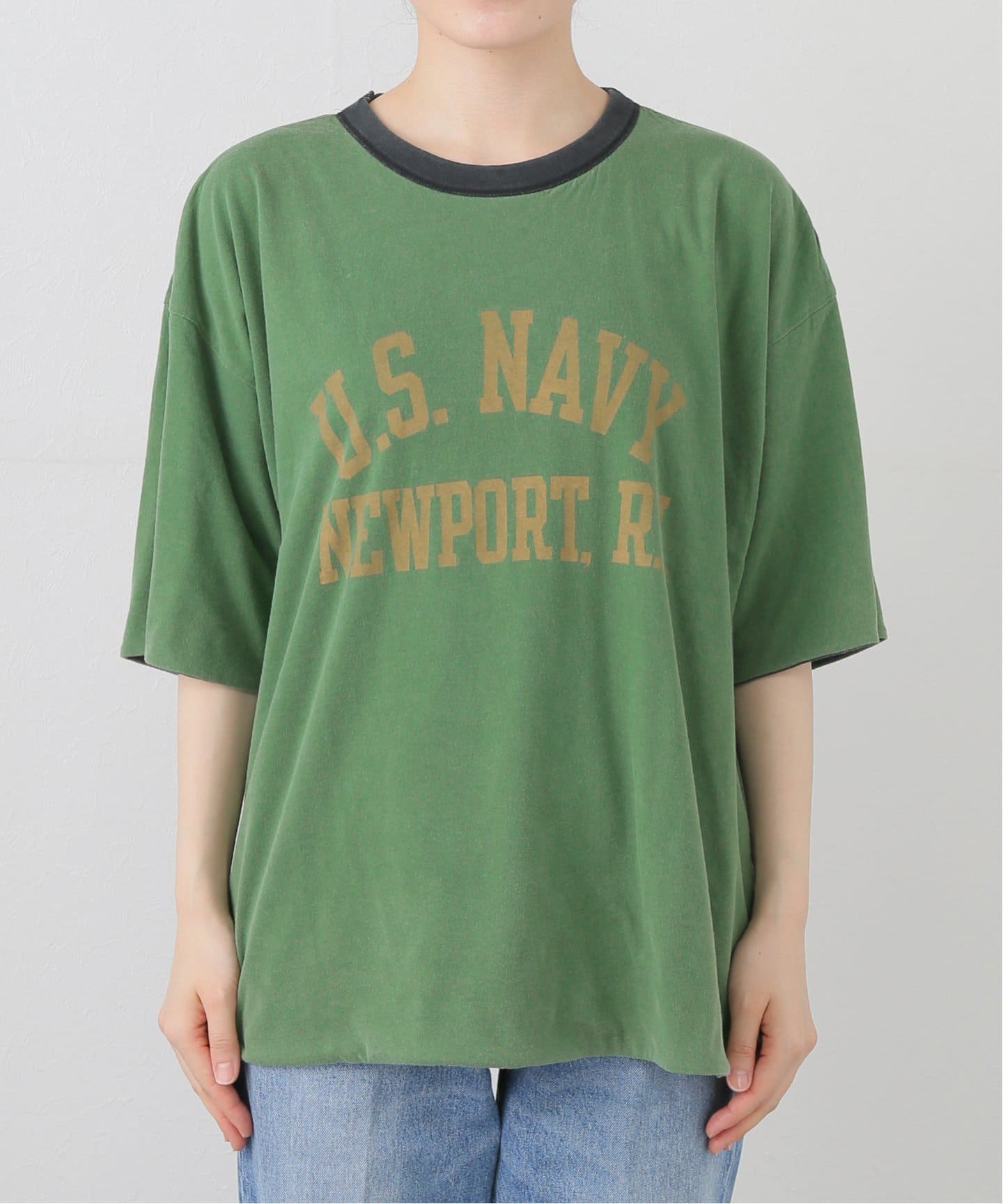 REMI RELIEF/レミ レリーフ】 Reversible T shirt（Tシャツ