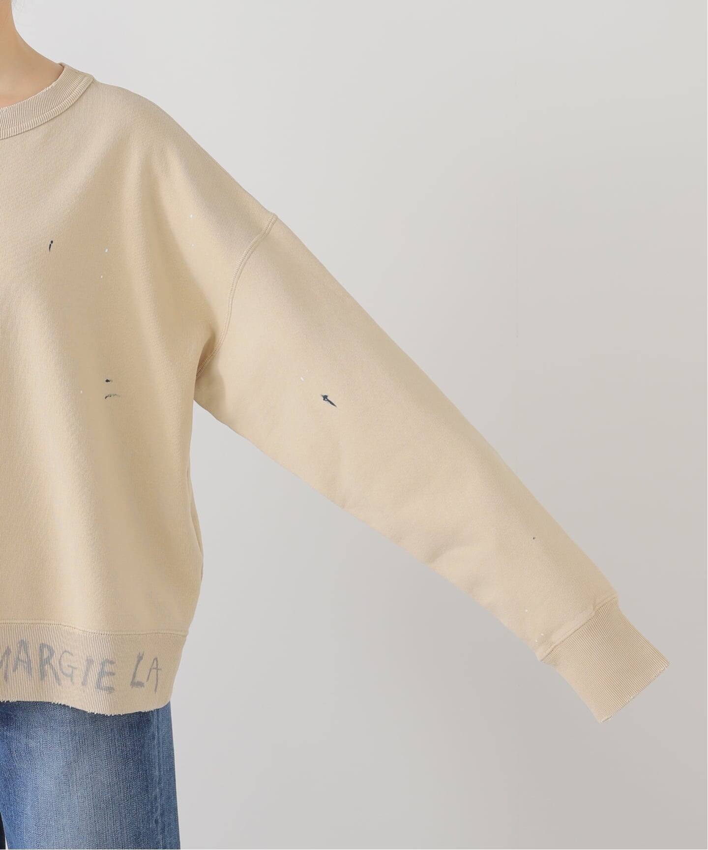 MAISON MARGIELA/メゾン マルジェラ】 DAMEGE SWEAT（スウェット）｜L