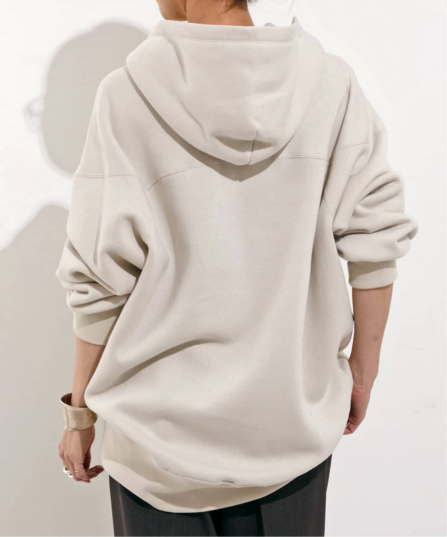 AMERICANA/アメリカーナ】 WIDE FULLZIP HOODIE（パーカー）｜L