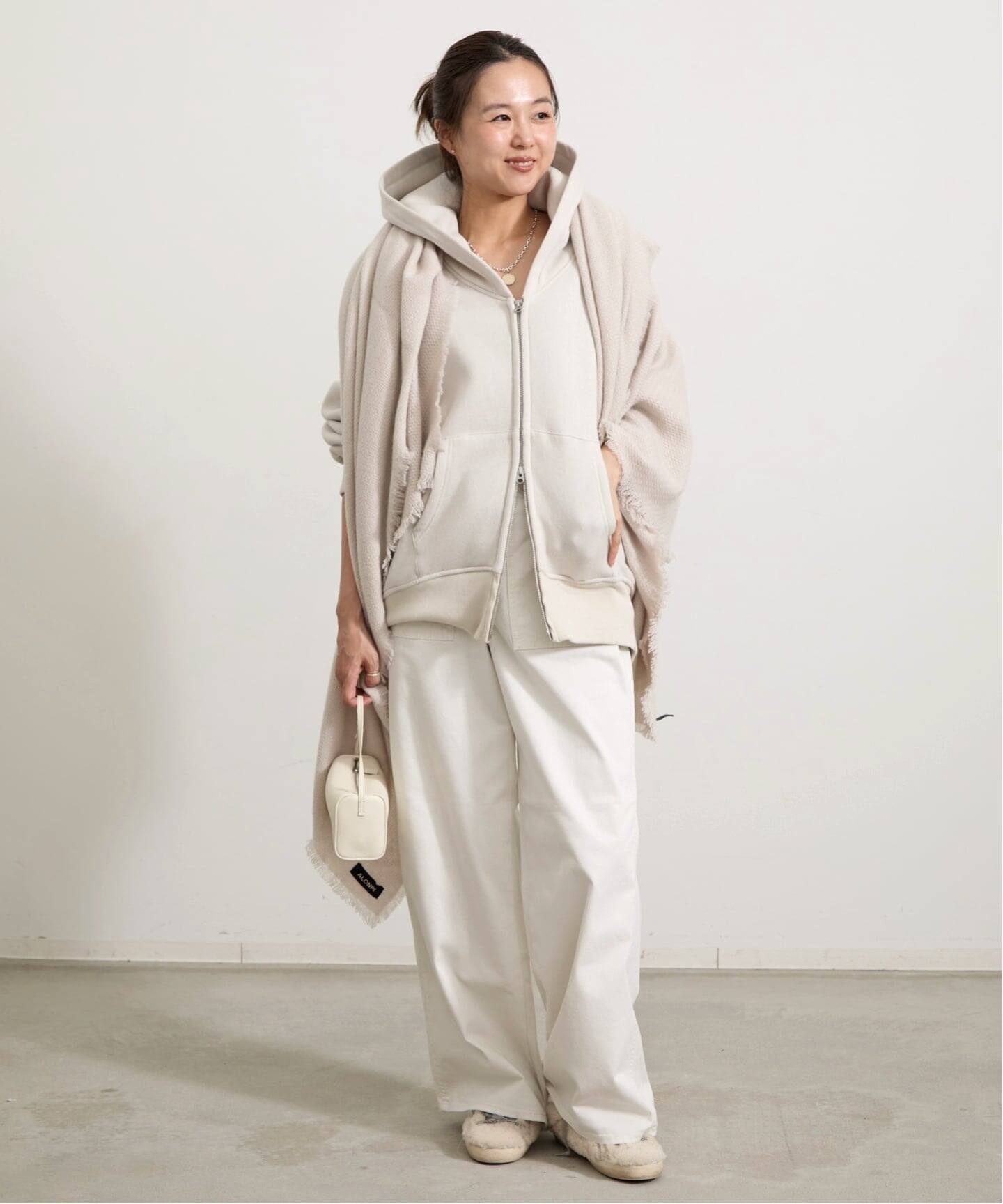 AMERICANA/アメリカーナ】 WIDE FULLZIP HOODIE（パーカー）｜L