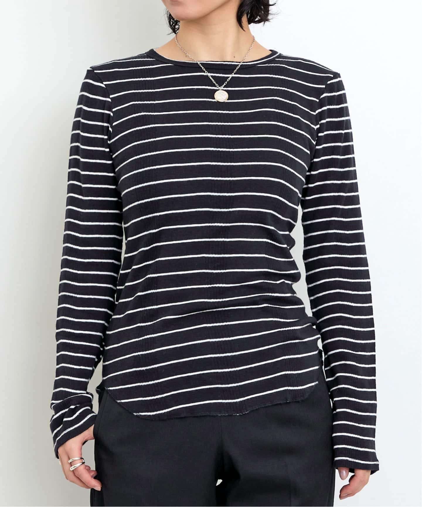 GOOD GRIEF!/グッド グリーフ】 Border Long Sleeve Tee（Tシャツ