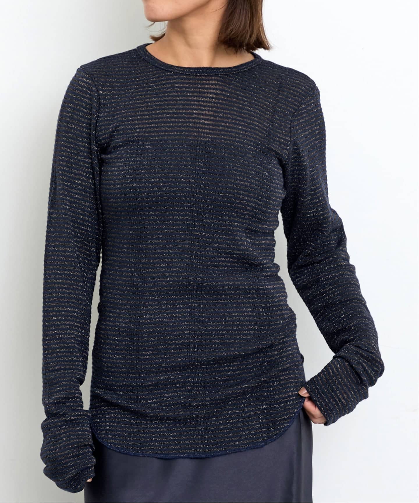 GOOD GRIEF!/グッド グリーフ】 Border Long Sleeve Tee（Tシャツ