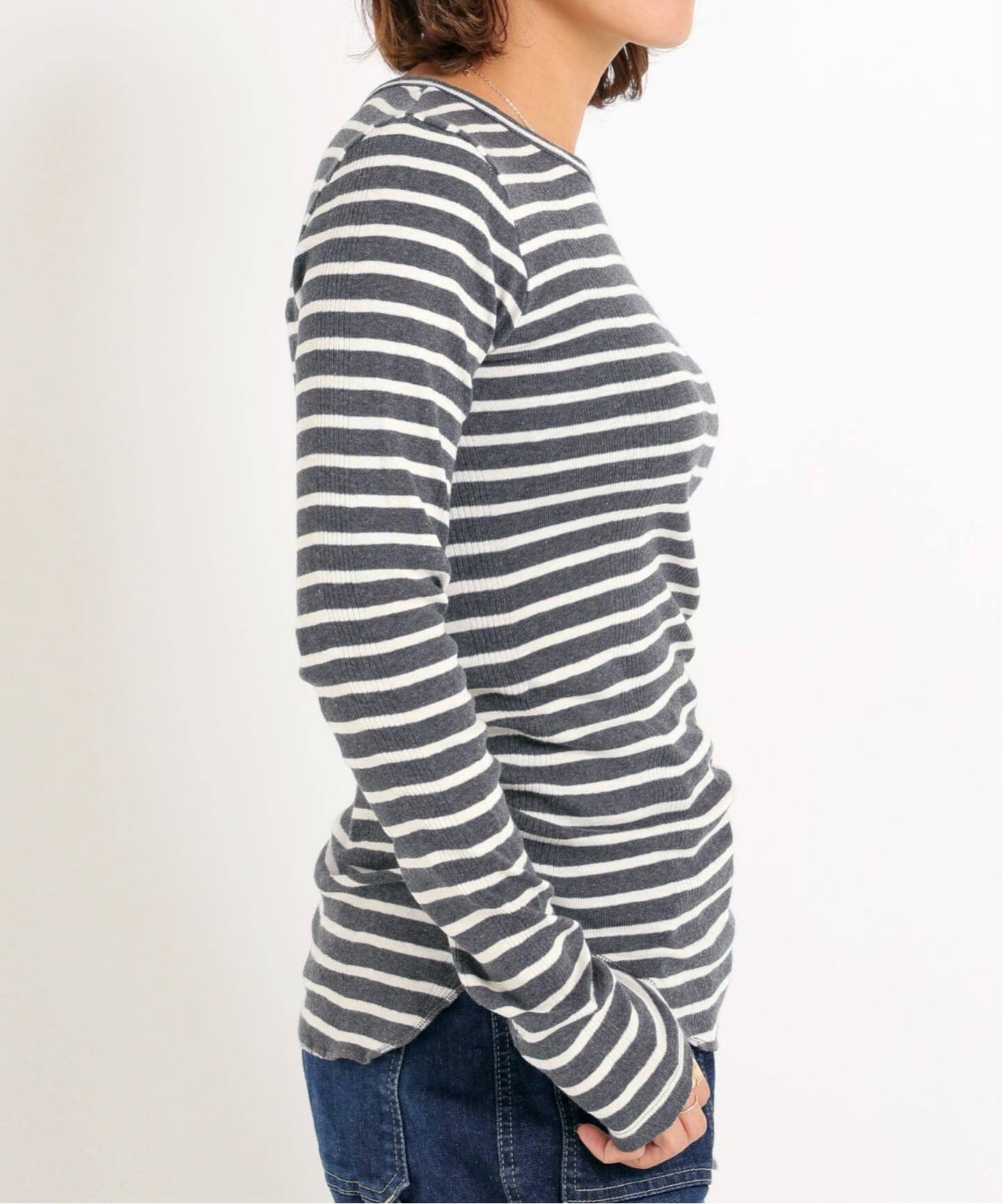 GOOD GRIEF!/グッド グリーフ】 Border Long Sleeve Tee（Tシャツ