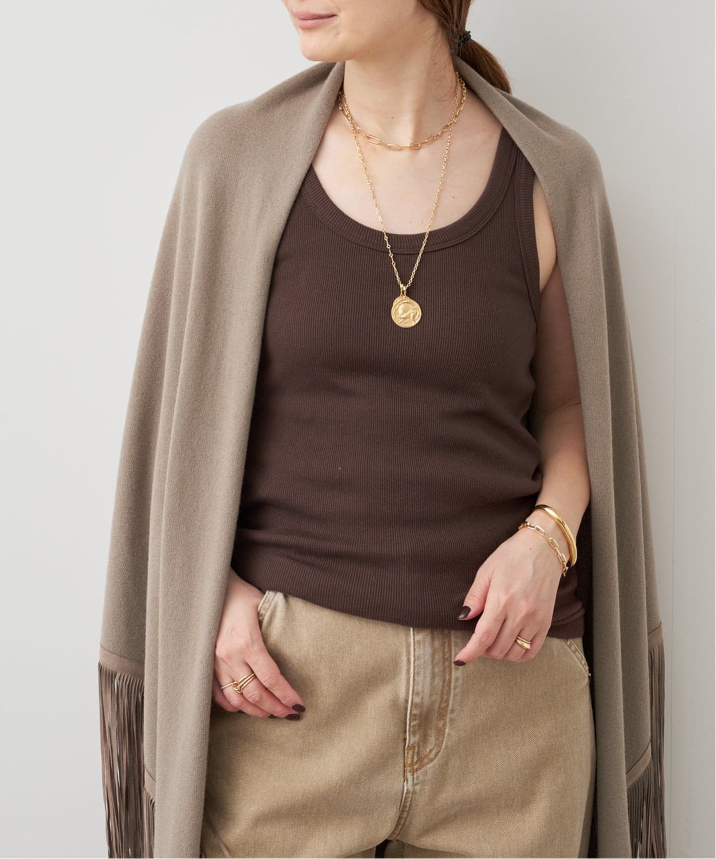 rib タンクトップ（タンクトップ）｜Deuxieme Classe（ドゥーズィエム