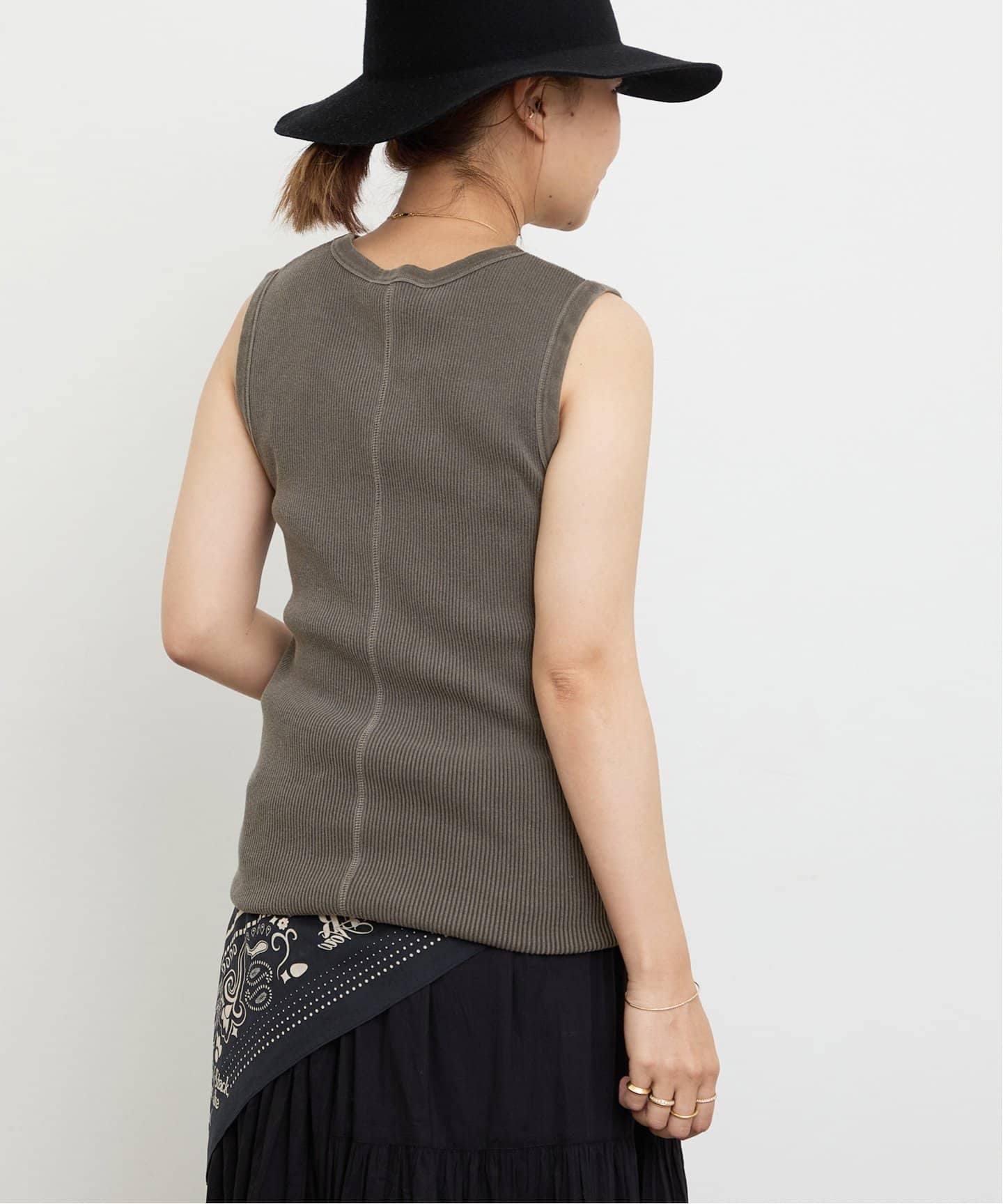 Vintage ノースリーブ Tシャツ（Tシャツ／カットソー）｜Deuxieme