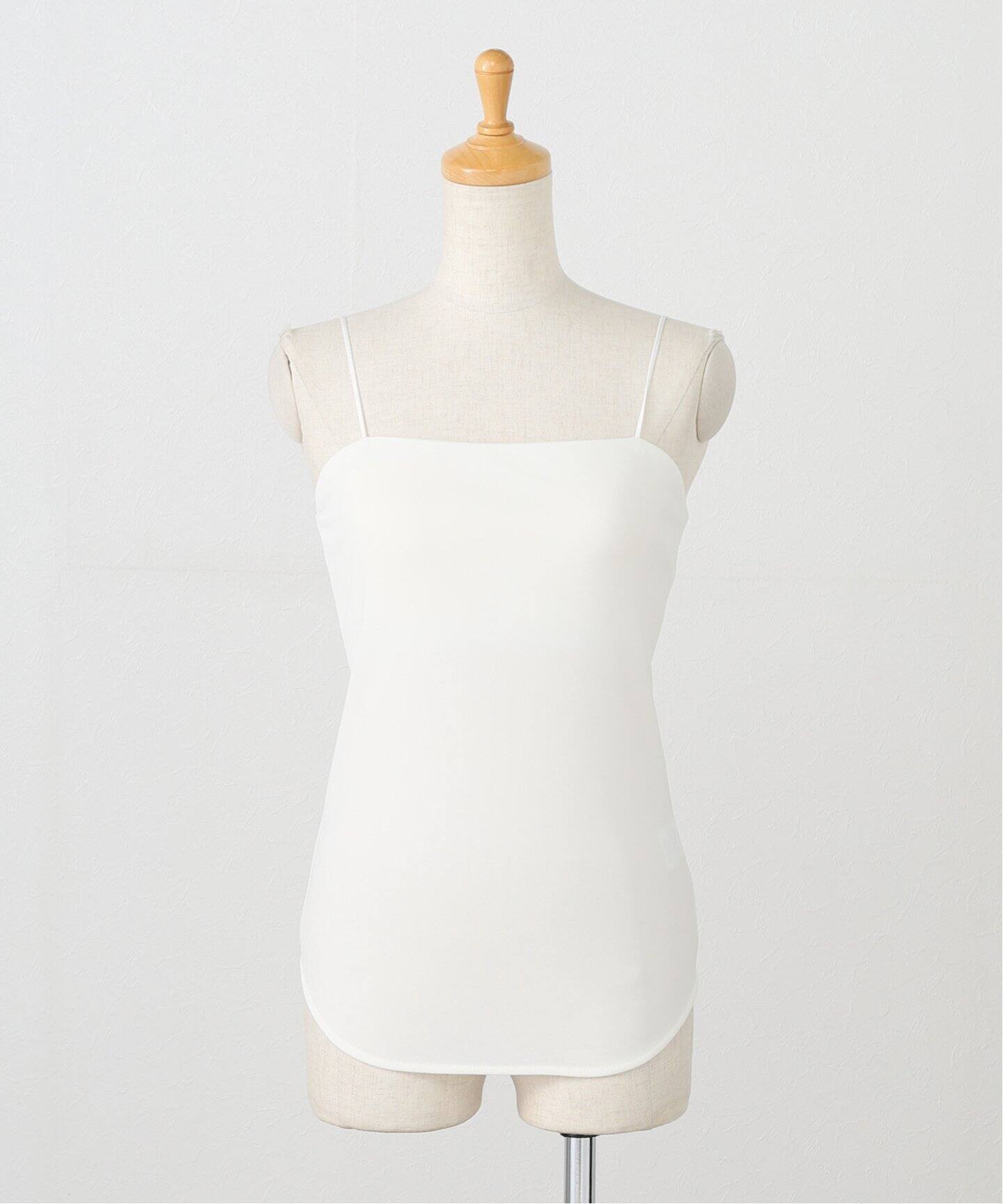 追加4》バックデザイン ブラキャミソール（カップ付きインナー）｜IENA