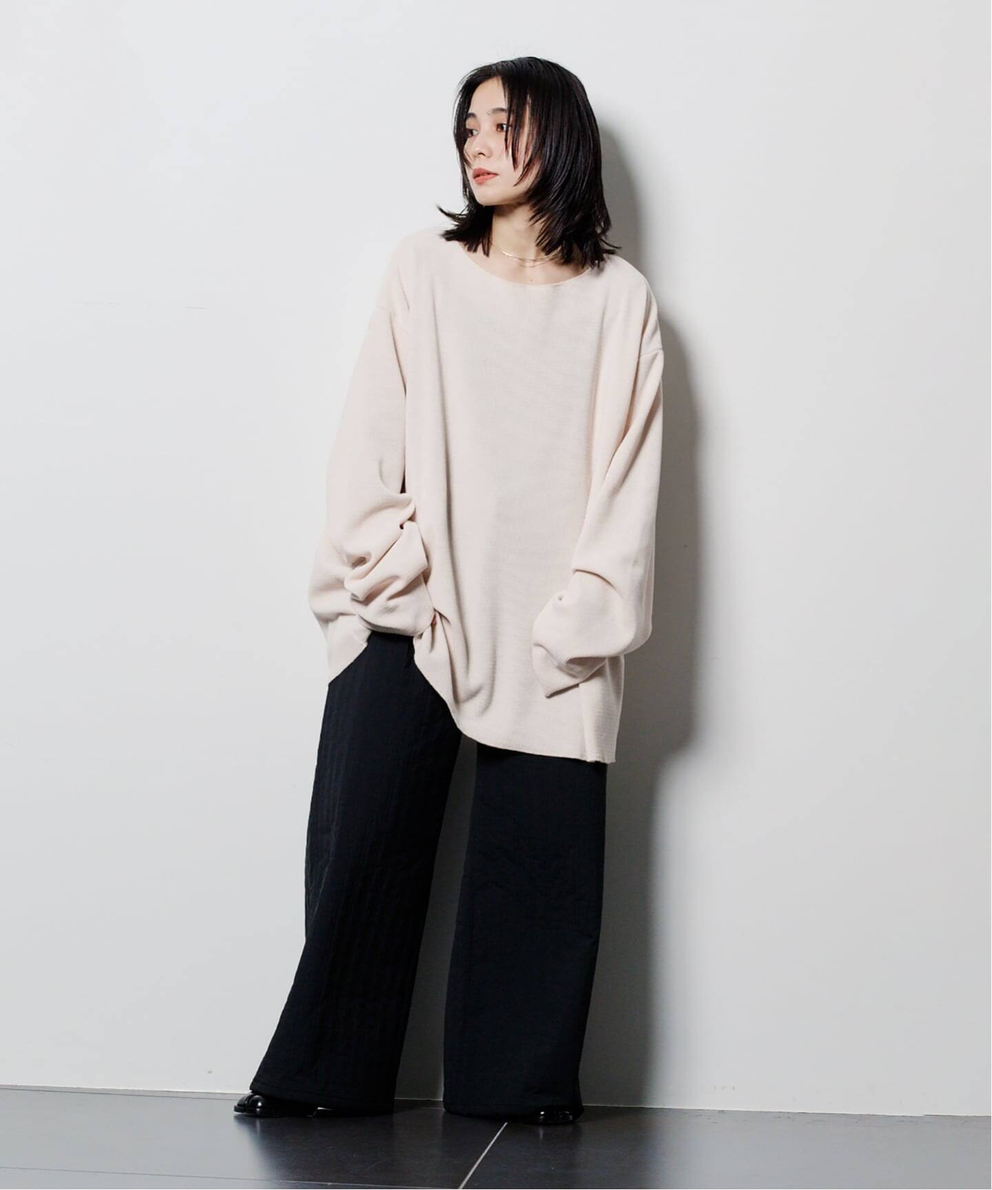 追加》PE WASH PULLOVER：カットソー（Tシャツ／カットソー