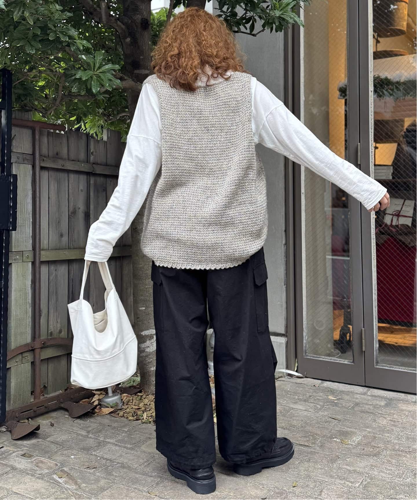 ラメMIXメッシュベスト（ベスト）｜journal standard luxe（ジャーナル