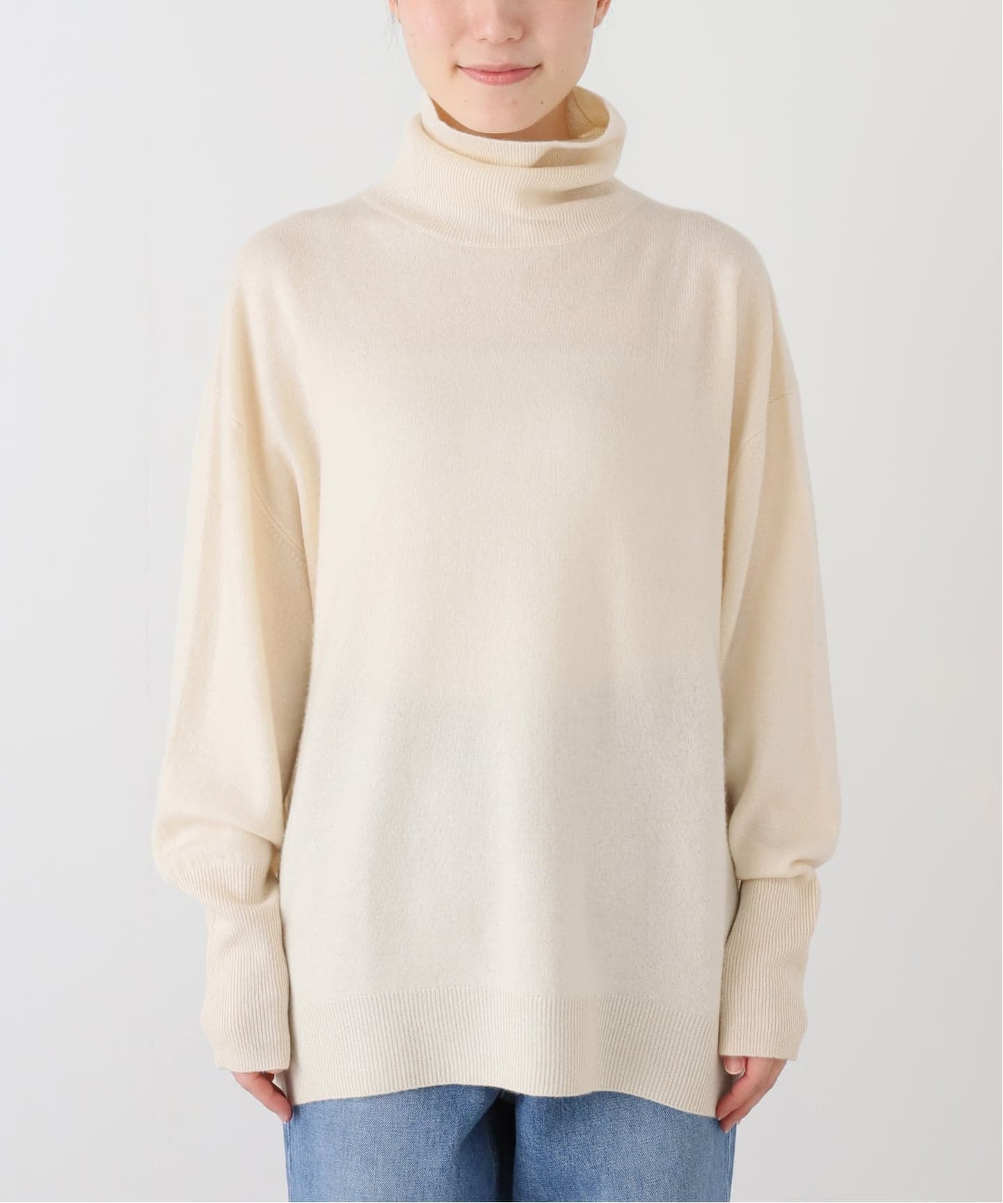 カシミヤ タートルネックプルオーバー（ニット／セーター）｜journal
