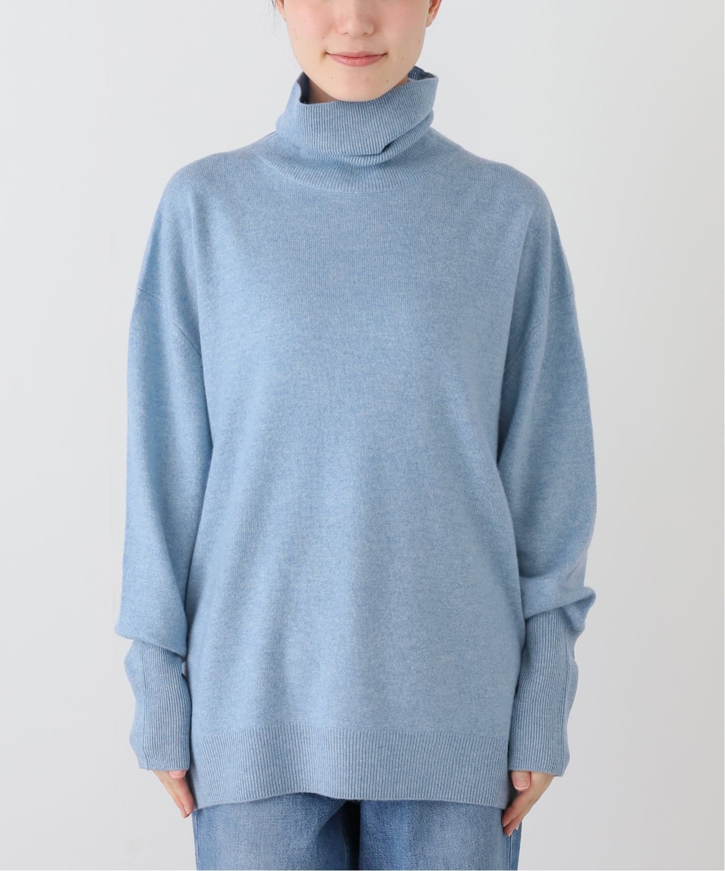 カシミヤ タートルネックプルオーバー（ニット／セーター）｜journal