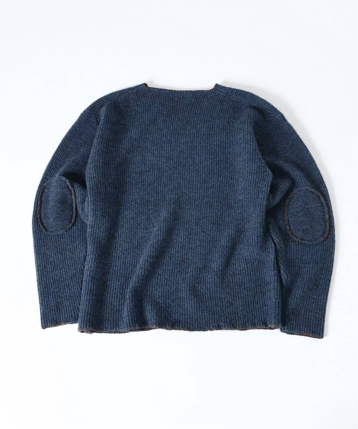 J.S.Homestead / ブランケット ステッチ リブ ニット（ニット