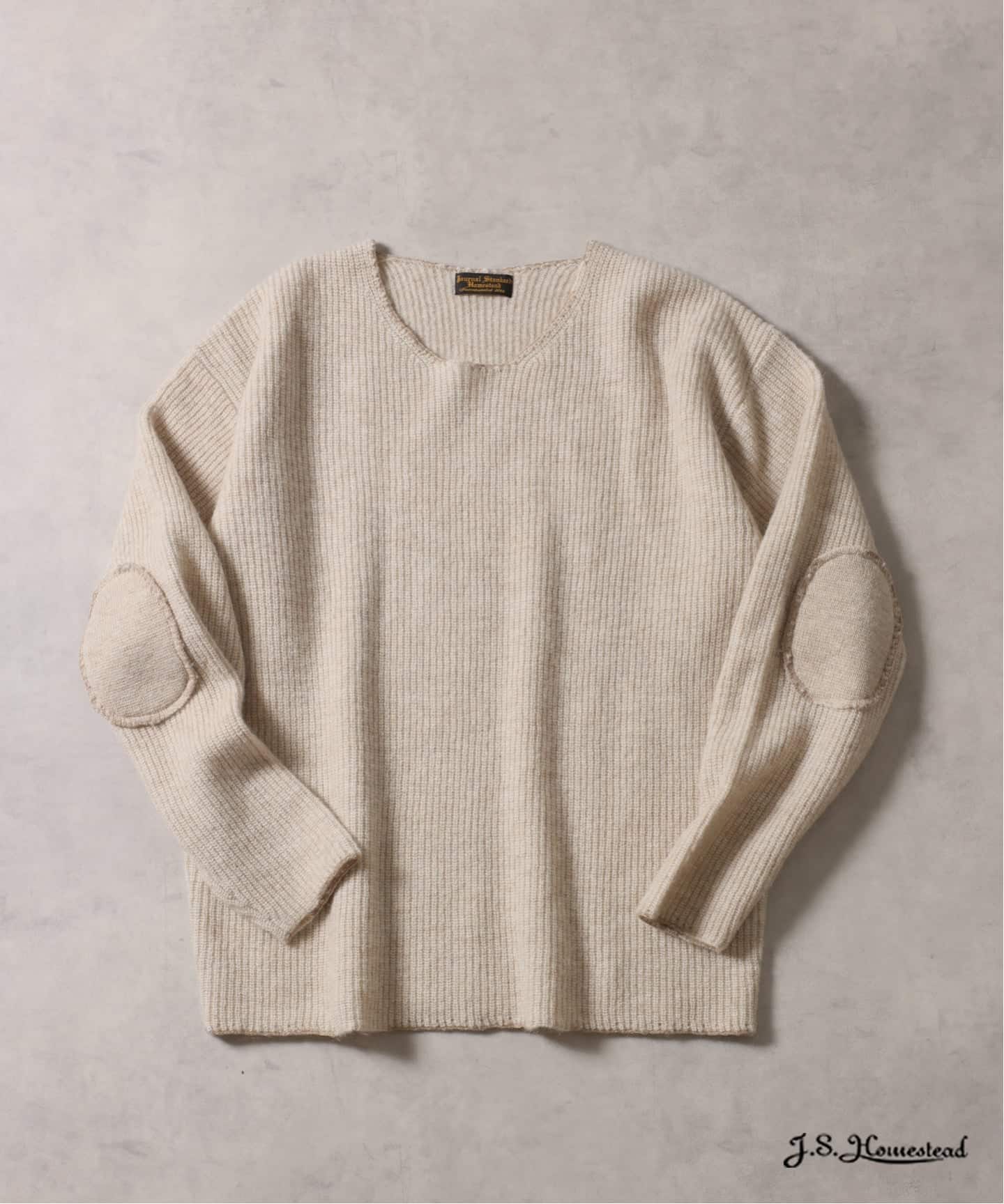 J.S.Homestead / ブランケット ステッチ リブ ニット（ニット