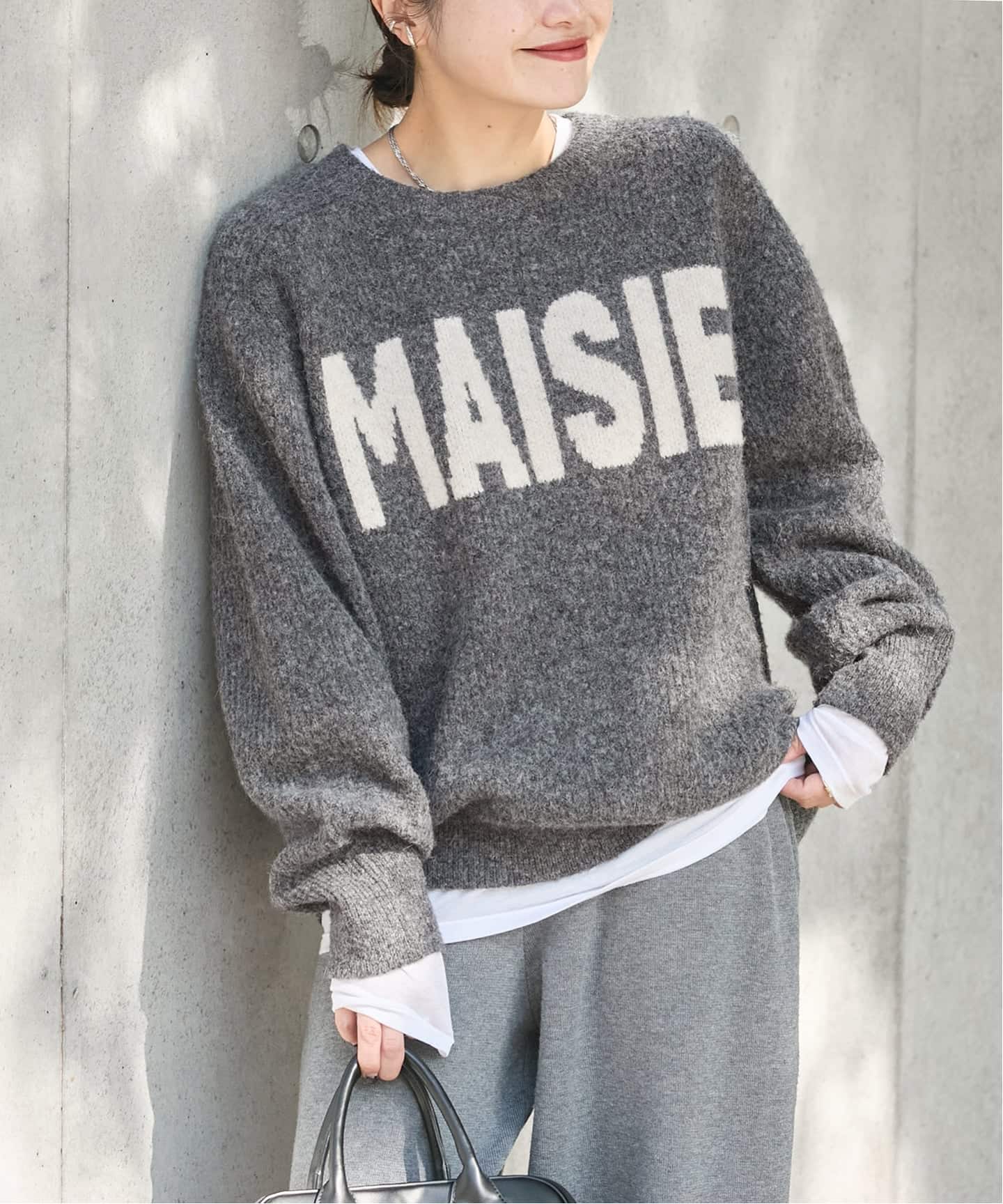 アルパカMIX ロゴプルオーバー（ニット／セーター）｜JOURNAL STANDARD