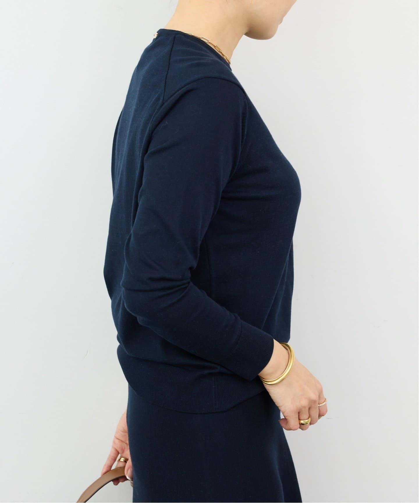 FF30 GIZA クルーネック プルオーバー（ニット／セーター）｜Deuxieme