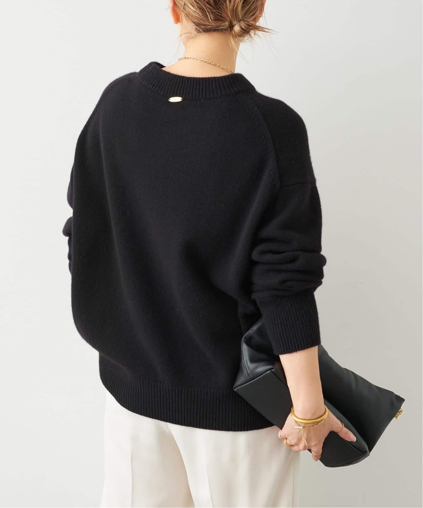 CASHY OVER クルーネックプルオーバー（ニット／セーター）｜Deuxieme