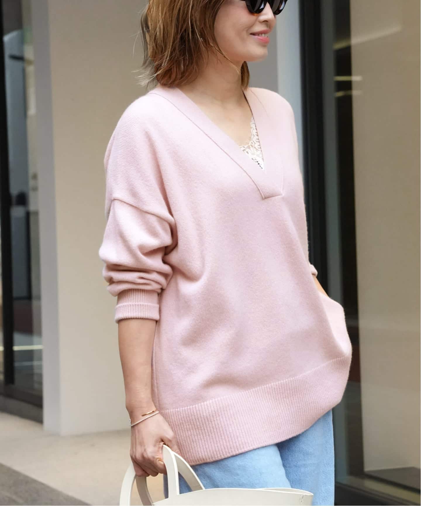 OLBIA Vネック プルオーバー（ニット／セーター）｜Deuxieme Classe