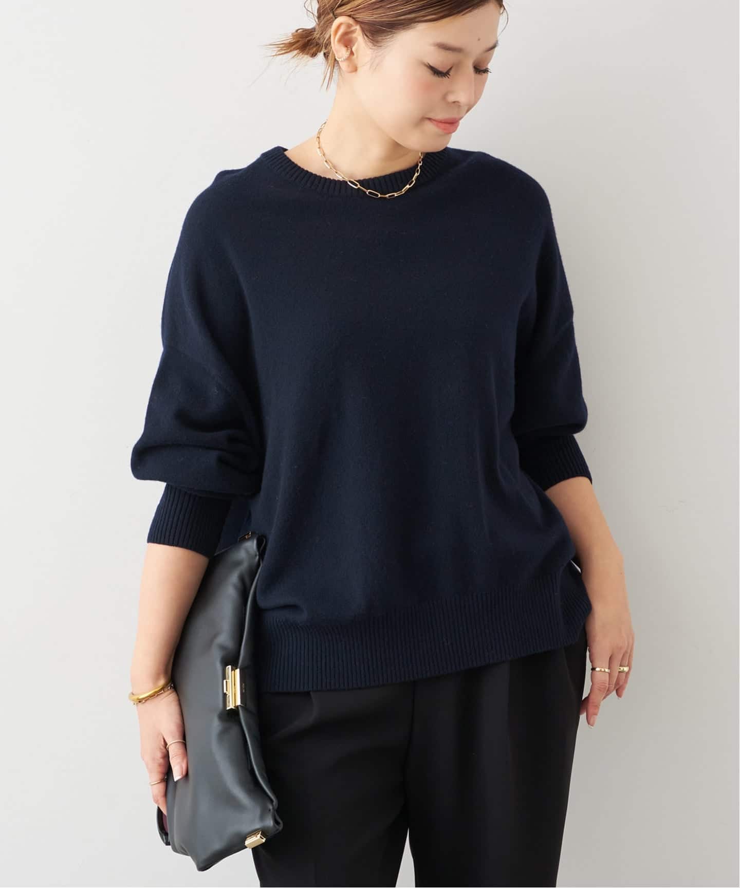 JUSPER クルーネック プルオーバー（ニット／セーター）｜Deuxieme