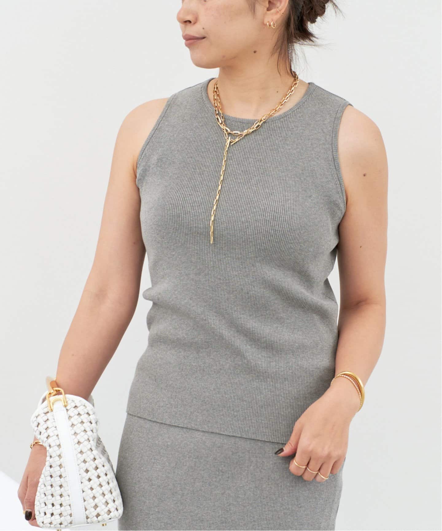 LOREL D RIB タンクトップ（ニット／セーター）｜Deuxieme Classe