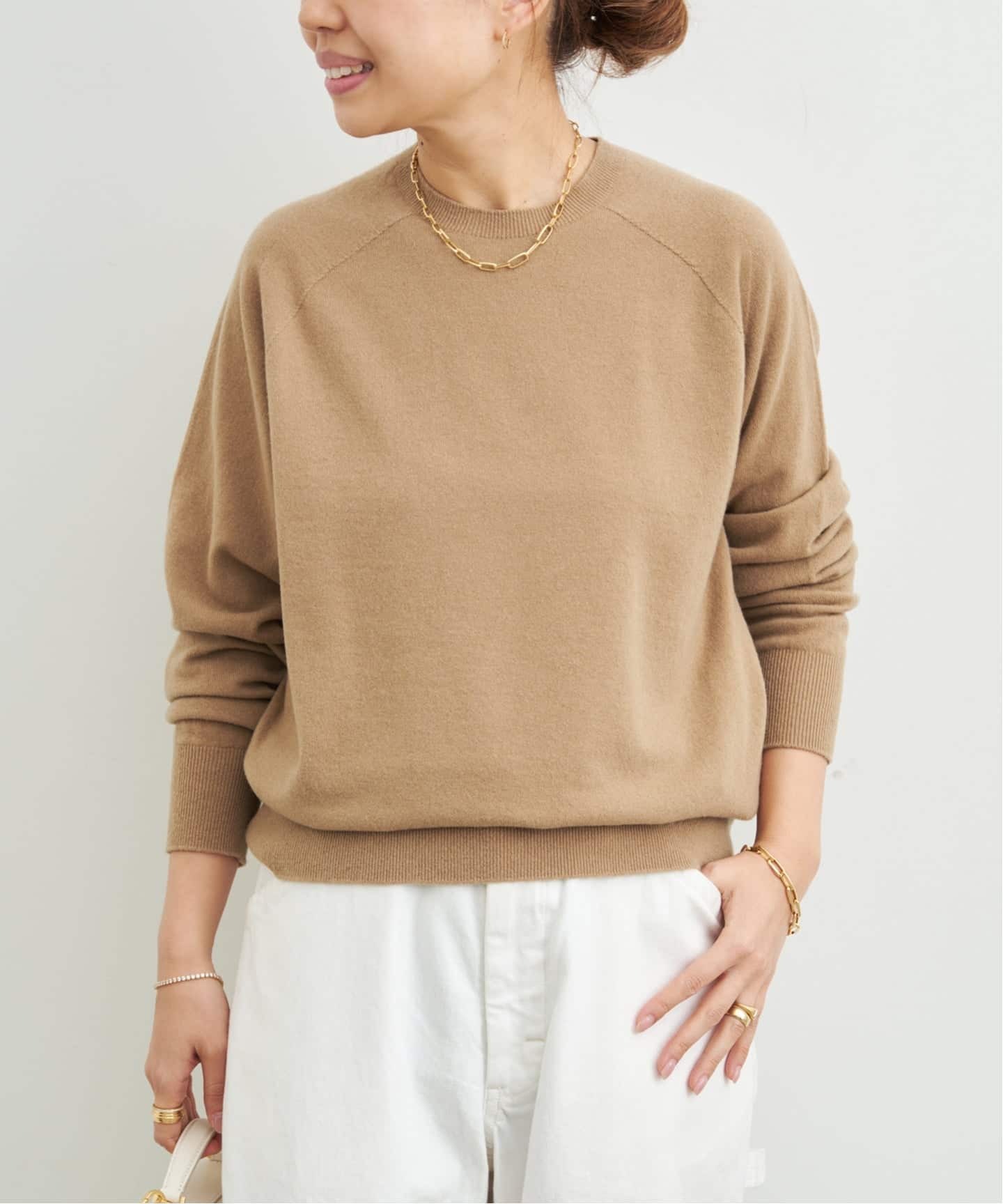 CAPRI クルーネック プルオーバー（ニット／セーター）｜Deuxieme