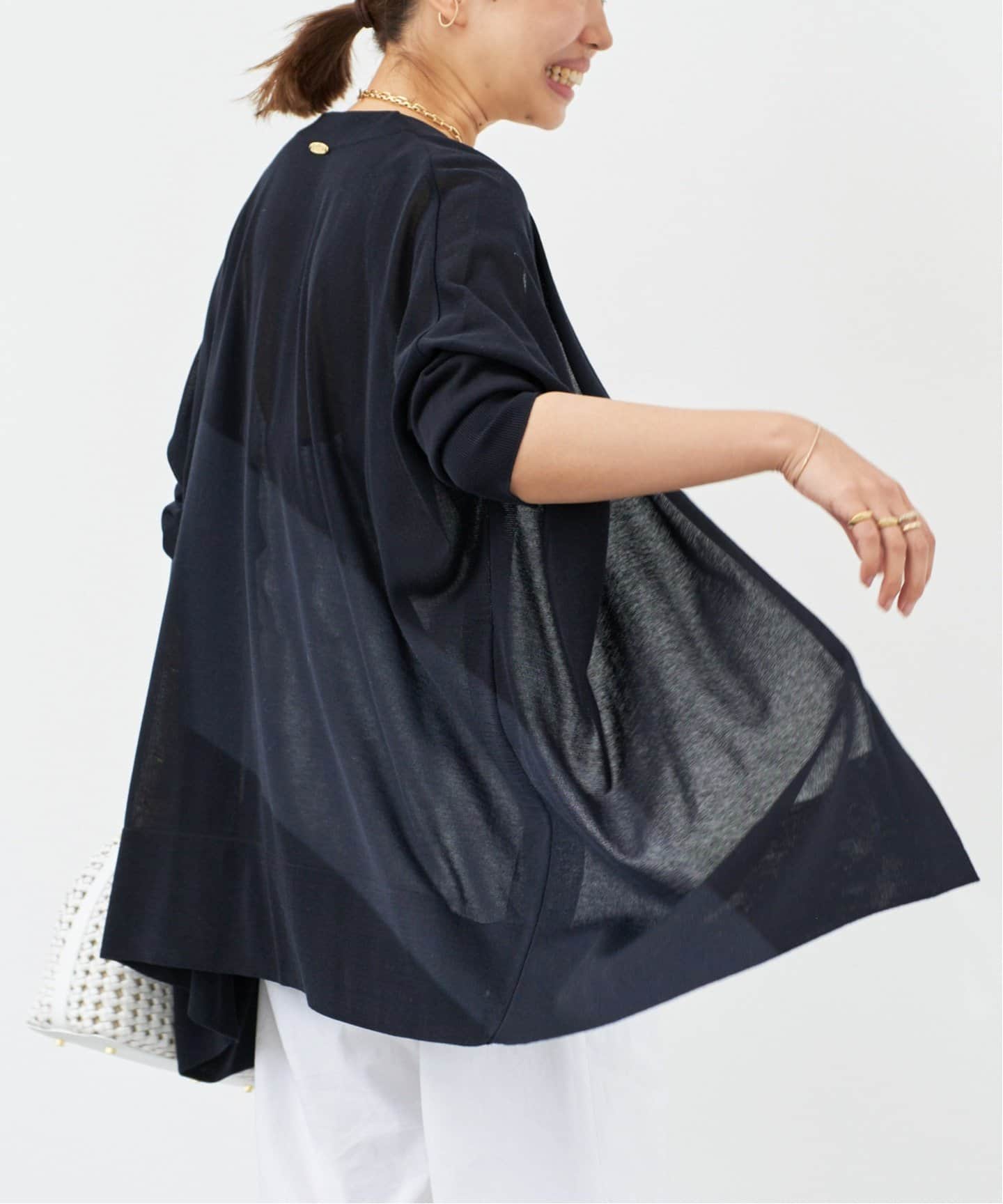 shake code ショート カーディガン（カーディガン）｜Deuxieme Classe